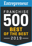 Enterpreneur Franchise 500 Best of the Best 2019